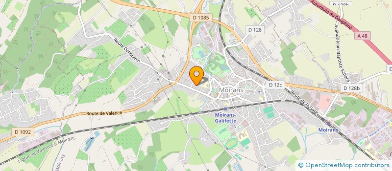 localisation de l'entreprise MONSIEUR KYLIAN VOTO--BASSO DE MARCO  MOIRANS