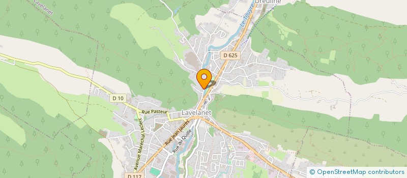 localisation de l'entreprise MONSIEUR KYLIANE SIERPUTOWICZ à LAVELANET