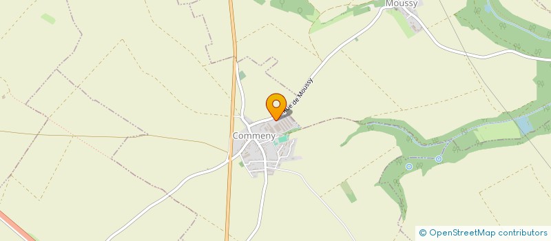 localisation de l'entreprise MONSIEUR KYLIANN DELOOR  COMMENY