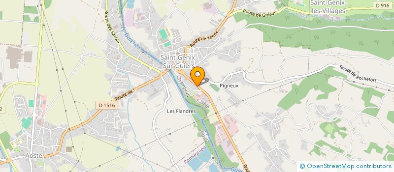 localisation de l'entreprise MONSIEUR KYLIANN SIMON  AVRESSIEUX