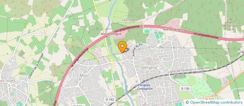 localisation de l'entreprise MONSIEUR KYLLIAN ALESSANDRI  VERGEZE