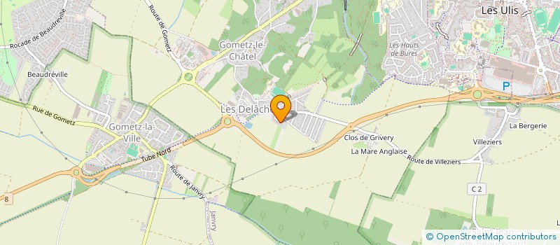 localisation de l'entreprise MONSIEUR KYLLIAN ARIBOT  GOMETZ-LE-CHATEL