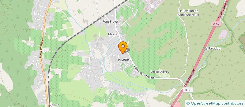 localisation de l'entreprise MONSIEUR KYLLIAN ATHAMNIA à LE LUC