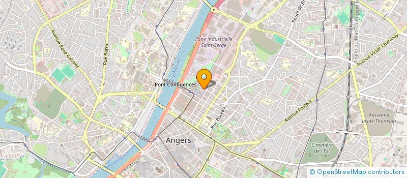 localisation de l'entreprise MONSIEUR KYLLIAN BOURGEOIS CALAIS à ANGERS