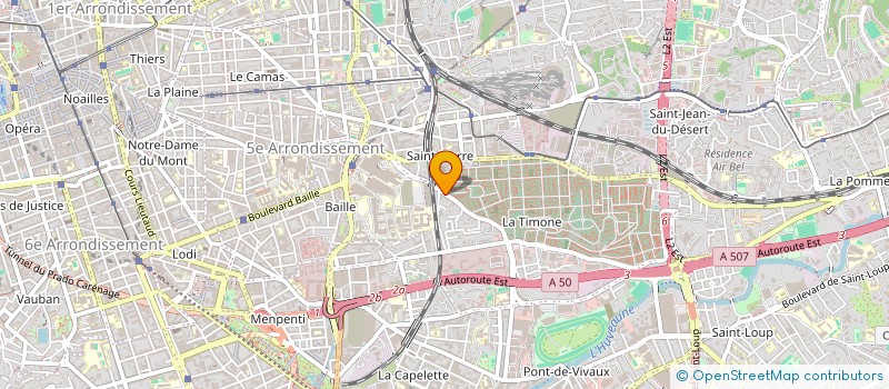 localisation de l'entreprise MONSIEUR KYLLIAN BUIGUES  MARSEILLE