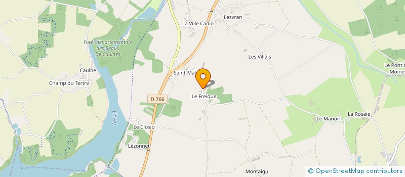 localisation de l'entreprise MONSIEUR KYLLIAN COUVE  LOYAT