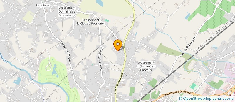 localisation de l'entreprise MONSIEUR KYLLIAN DAUX  MONTAUBAN