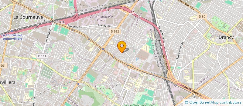 localisation de l'entreprise MONSIEUR KYLLIAN FARCY à DRANCY