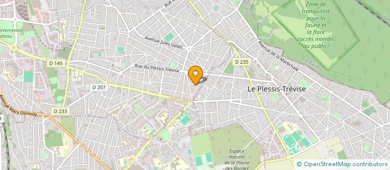 localisation de l'entreprise MONSIEUR KYLLIAN FIORA  CHAMPIGNY-SUR-MARNE