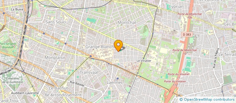 localisation de l'entreprise MONSIEUR KYLLIAN GUILLOU  LYON