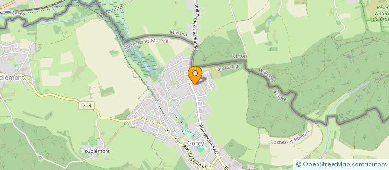 localisation de l'entreprise MONSIEUR KYLLIAN KELLEN  GORCY