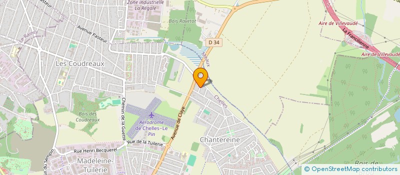 localisation de l'entreprise MONSIEUR KYLLIAN KHODJA  CHELLES