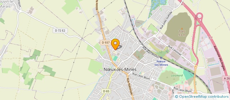 localisation de l'entreprise MONSIEUR KYLLIAN LEFEBVRE  NUX-LES-MINES