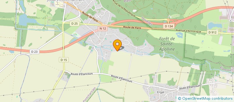 localisation de l'entreprise MONSIEUR KYLLIAN LEMOINE  JOUARS-PONTCHARTRAIN