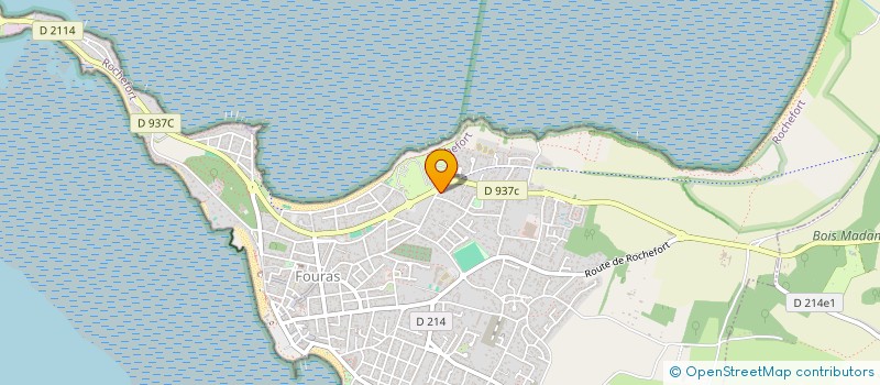 localisation de l'entreprise MONSIEUR KYLLIAN LEROY  FOURAS