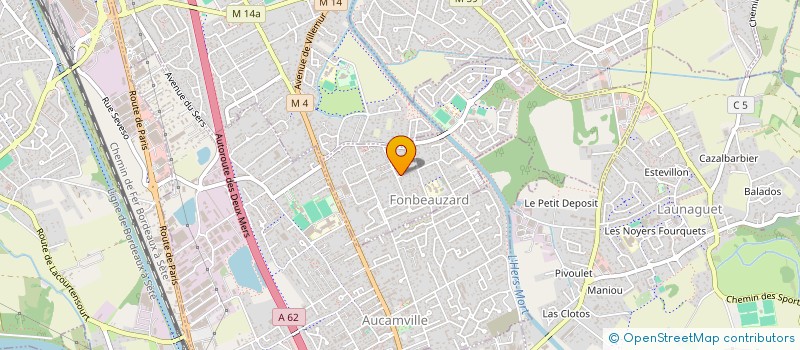 localisation de l'entreprise MONSIEUR KYLLIAN MARECHAL  FONBEAUZARD