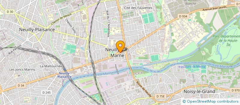 localisation de l'entreprise MONSIEUR KYLLIAN SAGNET à NEUILLY-SUR-MARNE