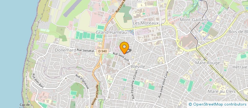 localisation de l'entreprise MONSIEUR KYLLIAN SEGUIN-CADICHE  LE HAVRE