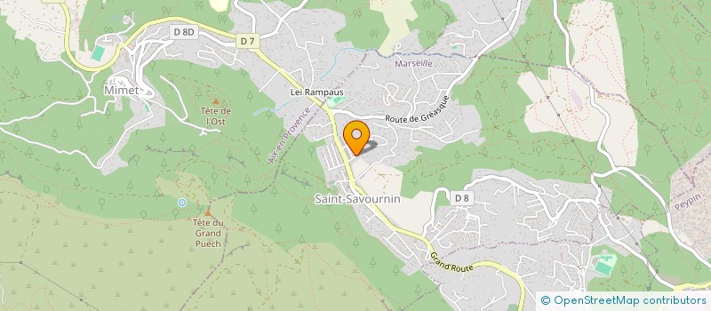 localisation de l'entreprise MONSIEUR KYLLIAN SIMON  SAINT-SAVOURNIN