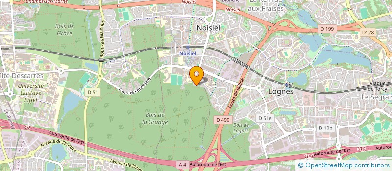 localisation de l'entreprise MONSIEUR KYLLIAN TAVARES  NOISIEL