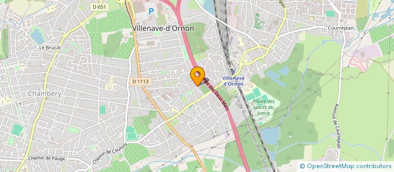 localisation de l'entreprise MONSIEUR KYLLIAN VIGIER  VILLENAVE-D'ORNON