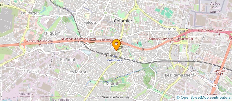 localisation de l'entreprise MONSIEUR KYLYANN GERME à COLOMIERS