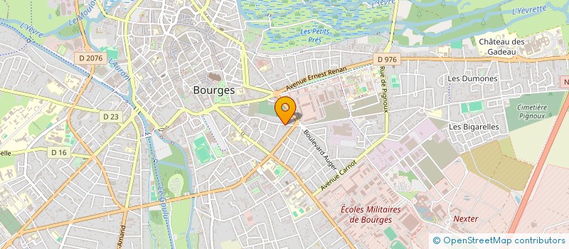 localisation de l'entreprise MONSIEUR KYO HYUN KIM à BOURGES