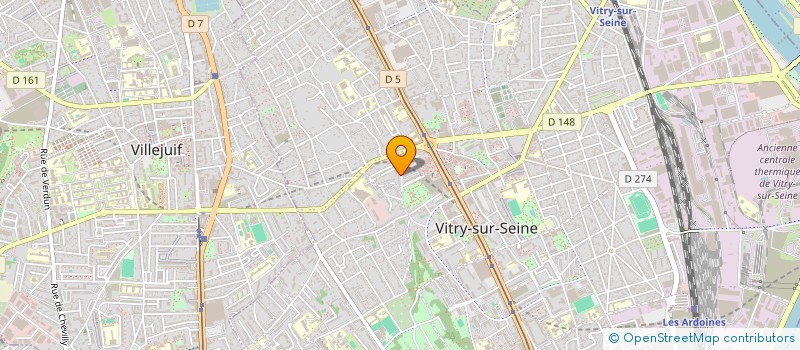 localisation de l'entreprise MONSIEUR KYRIAKOULA GIARELI à VITRY-SUR-SEINE