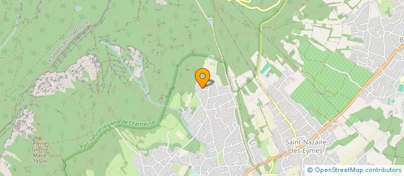 localisation de l'entreprise MONSIEUR KYRIAN CHAMPENOIS  SAINT-ISMIER