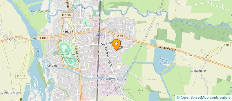 localisation de l'entreprise MONSIEUR KYRIAN MAITRE  FEURS