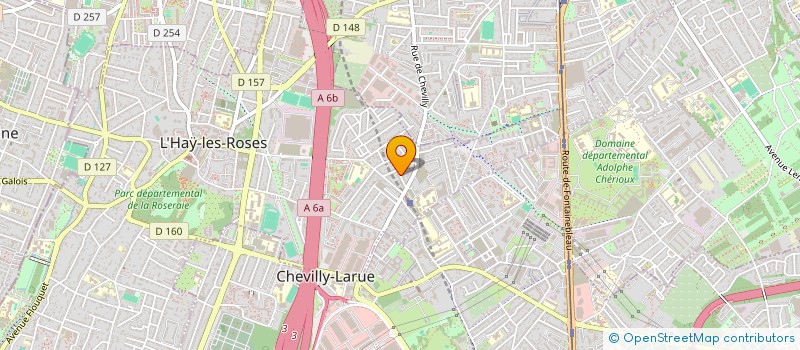 localisation de l'entreprise MONSIEUR KYRILLOS BEKHIT  L'HAY-LES-ROSES