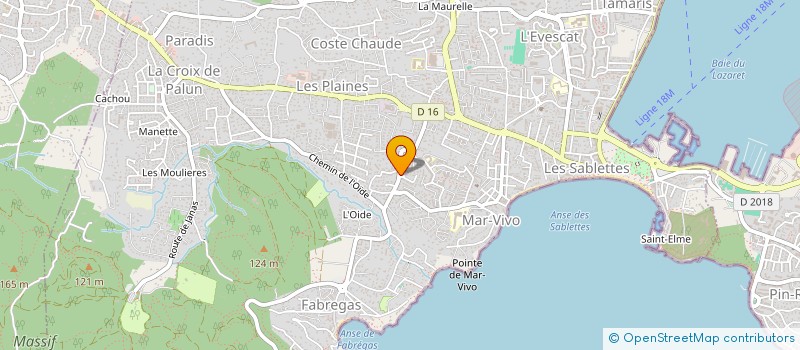 localisation de l'entreprise MONSIEUR KYRYLO CHERKASOV  LA SEYNE-SUR-MER