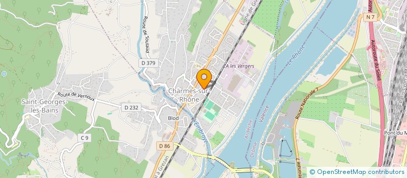 localisation de l'entreprise MONSIEUR KYRYLO HAVSHYN  CHARMES-SUR-RHONE