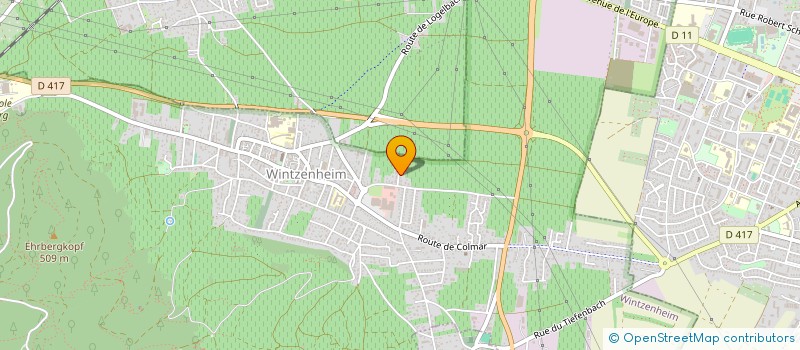 localisation de l'entreprise MONSIEUR KYUMARS MOVAHED  WETTOLSHEIM