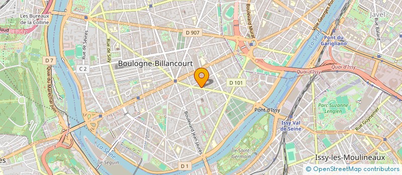 localisation de l'entreprise MONSIEUR KYUNG PARK à BOULOGNE-BILLANCOURT