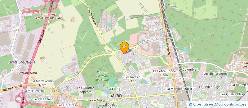 localisation de l'entreprise MONSIEUR L'HOCINE M'ZALI à SARAN