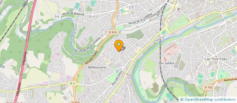 localisation de l'entreprise MONSIEUR L'HOUSSAIN BEN JEBBOUR  POITIERS