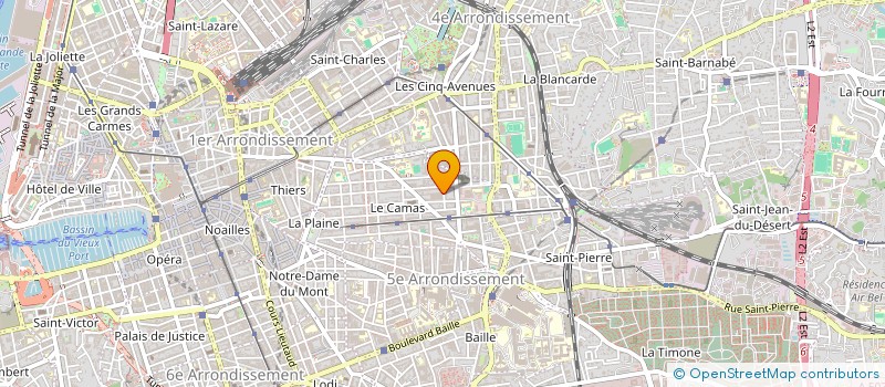 localisation de l'entreprise MONSIEUR L'HOUSSINE OUAFIK à MARSEILLE 5EME