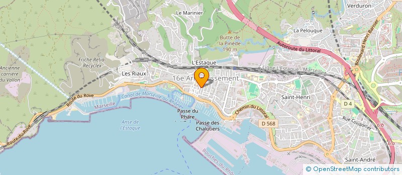localisation de l'entreprise MONSIEUR LAALA AYADI à MARSEILLE