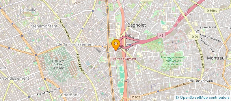 localisation de l'entreprise MONSIEUR LAALA DEBBOU  PARIS