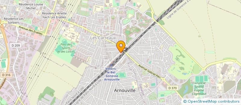 localisation de l'entreprise MONSIEUR LAAZIZ BOUAICHA  ARNOUVILLE