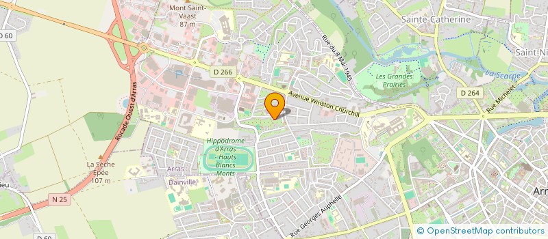localisation de l'entreprise MONSIEUR LAAZIZ ESSABAOUNI à ARRAS