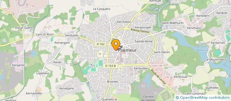 localisation de l'entreprise MONSIEUR LAAZIZ MANSOUR  PLOEMEUR