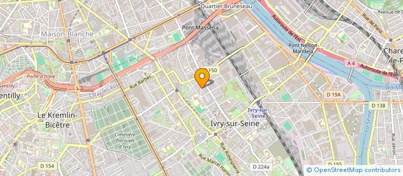 localisation de l'entreprise MONSIEUR LAAZIZ MESSAOUDENE  IVRY-SUR-SEINE