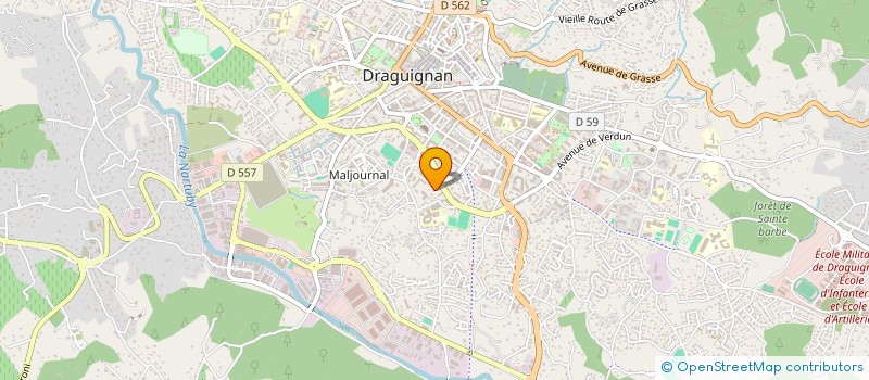localisation de l'entreprise MONSIEUR LABABA RAMIARAMANANA à DRAGUIGNAN