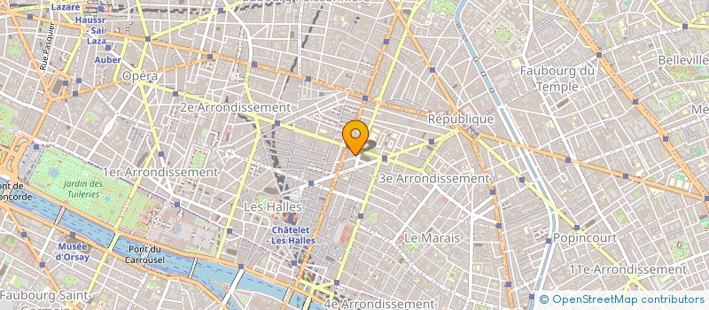 localisation de l'entreprise MONSIEUR LABADEN JULIEN  PARIS