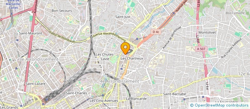 localisation de l'entreprise MONSIEUR LABED ABDI à MARSEILLE