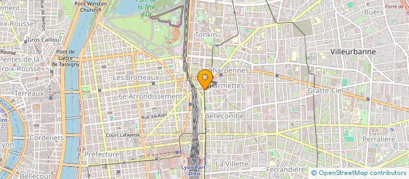 localisation de l'entreprise MONSIEUR LABINOT KADRIU  LYON