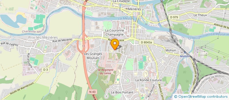 localisation de l'entreprise MONSIEUR LACHANA DIAKHABY  CHARLEVILLE-MEZIERES