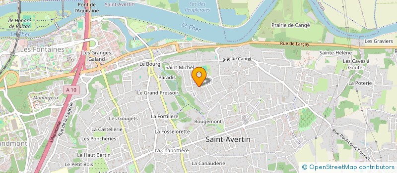 localisation de l'entreprise MONSIEUR LACHEN WAHSSAIN à SAINT-AVERTIN